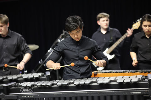 Father Ryan HS Percussion performing