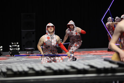 Centennial Indoor Percussion performing