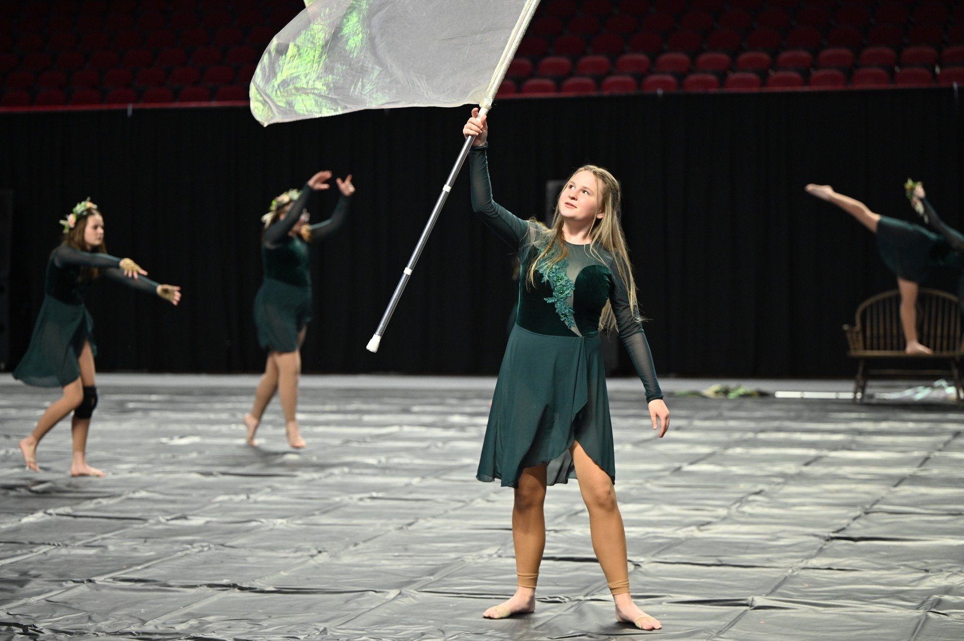 Huntsville High School JV Winterguard