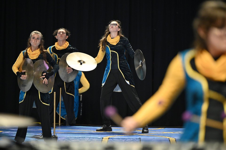 Summit HS Indoor Percussion performing