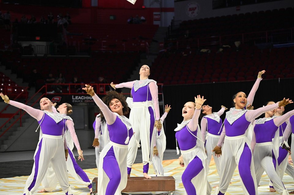 Liberty Creek HS WG performing