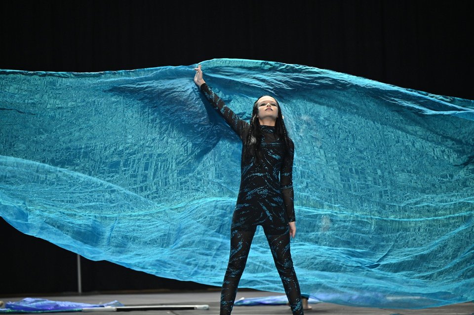 Grayson County HS Winterguard