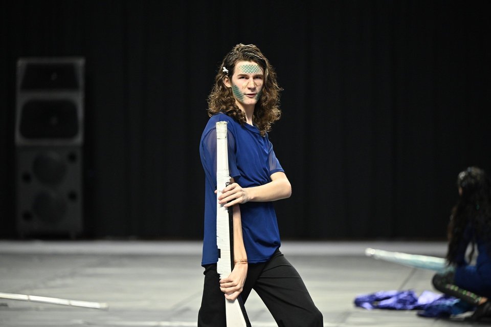 McGavock HS Winter Guard performing