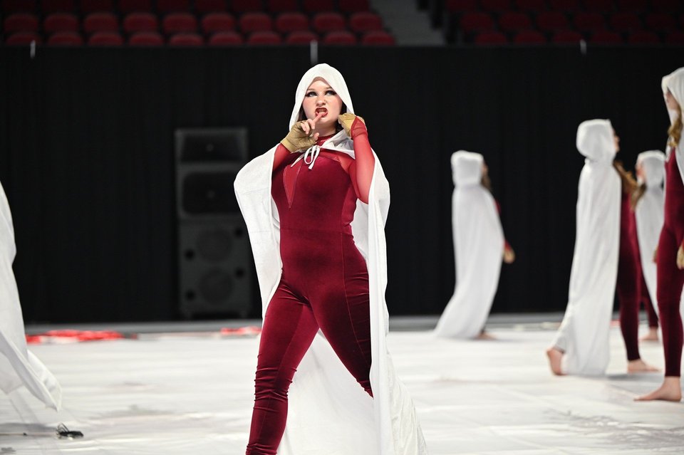 White House Winter Guard performing