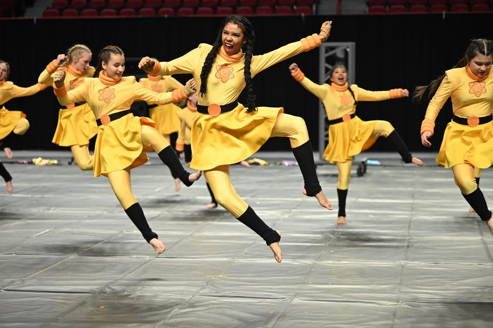 North Pontotoc- Valkyrie JV Winterguard