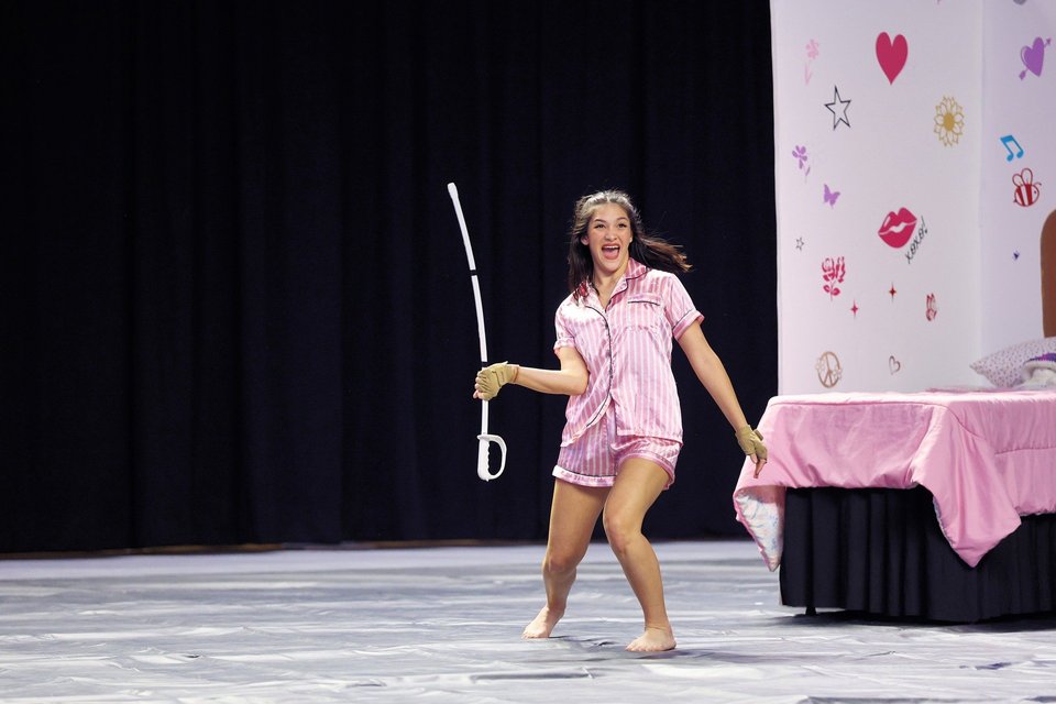 Loretto Winter Guard performing