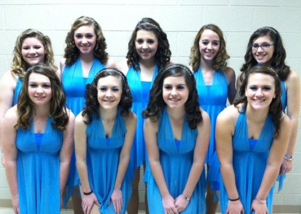 Buckhorn HS Winter Guard photo