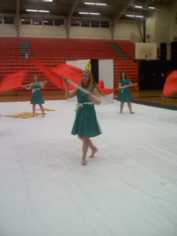 Dickson County HS Winter Guard photo