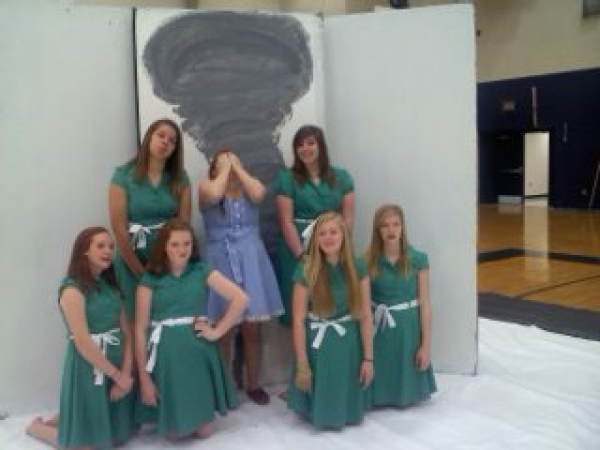 Dickson County HS Winter Guard photo