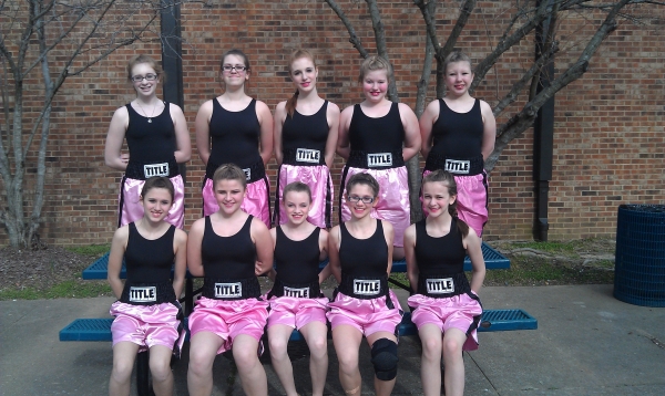 East Hamilton MS Winter Guard