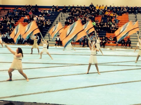 Station Camp HS Winter Guard photo