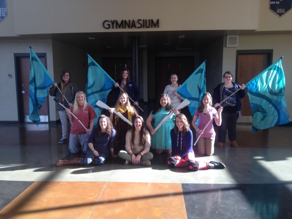 Briarwood Fierte du Lion Winter Guard photo