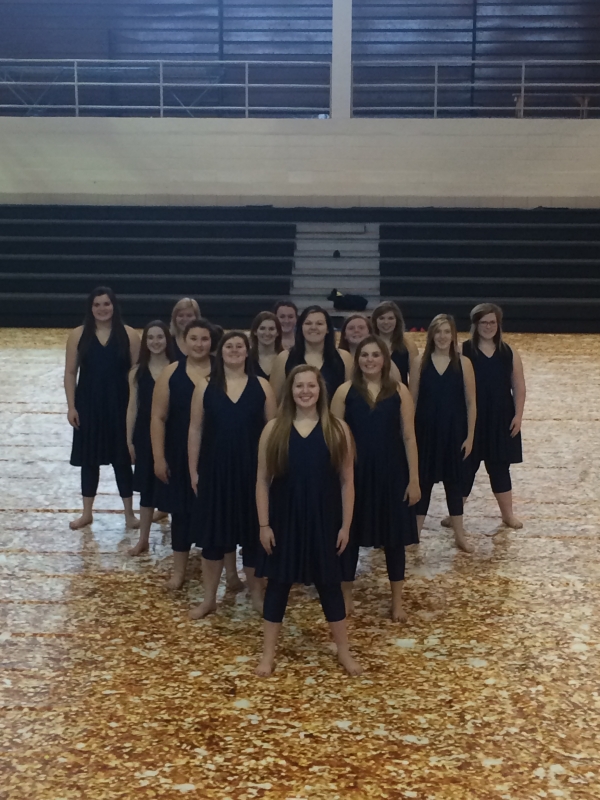 Winfield HS Pirata Vitae Winter Guard photo