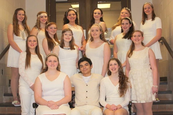 The Page HS Winter Guard photo