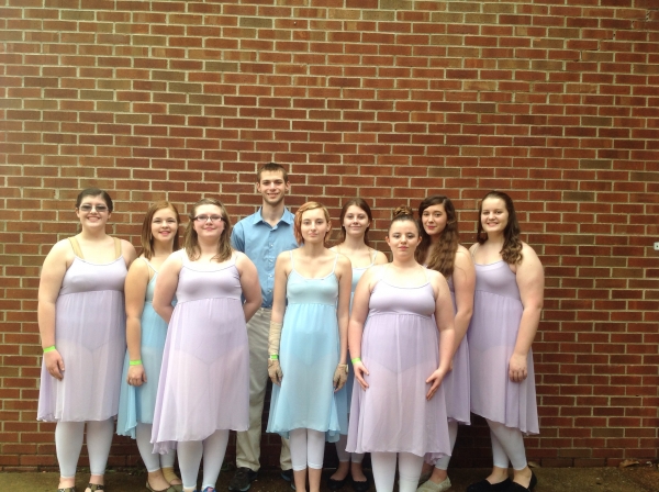 Hickman County HS Scarlet Winter Guard photo