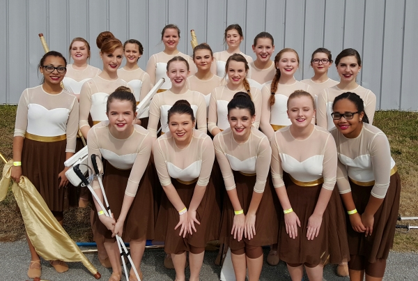 East Hamilton HS Winter Guard