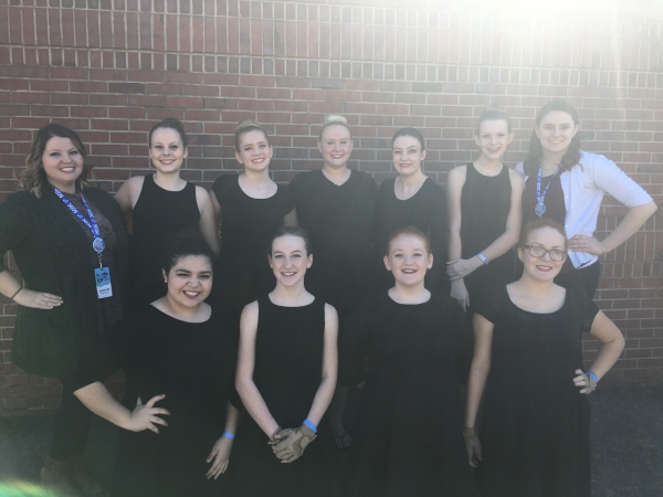 Apollo High School JV Winter Guard photo
