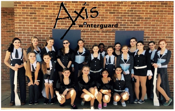 Allen Co-Scottsville Axis JV Winter Guard photo