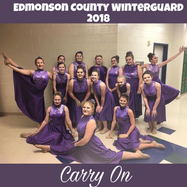 Edmonson County Winter Guard photo