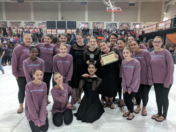 Oak Mountain HS Winter Guard photo