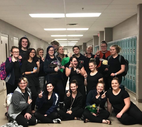 Grayson County HS Winterguard