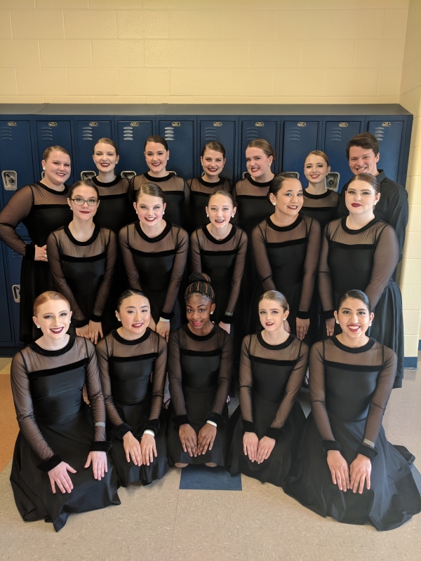 Oak Mountain HS Winter Guard photo