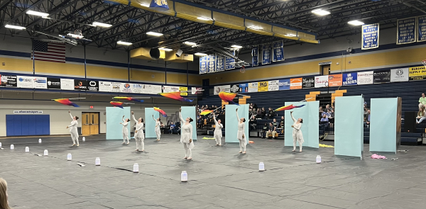 Waverly McEwen HS combined Winter Guard photo