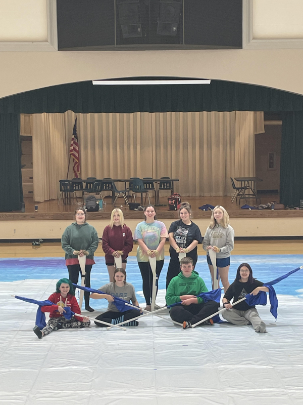 Green County High School Winter Guard photo