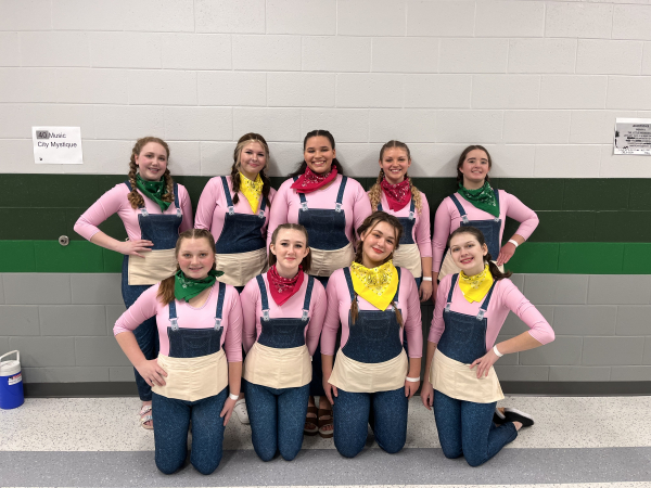 Bob Jones JV Winter Guard photo