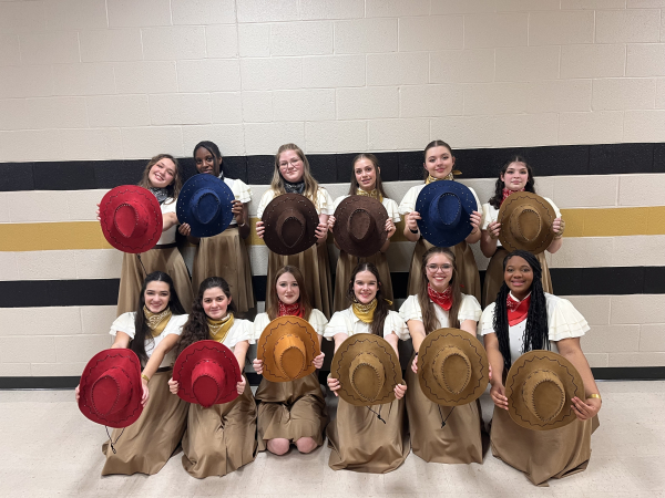 Bob Jones JV Winter Guard photo