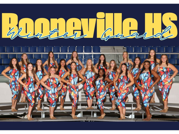 Booneville High School Winter Guard