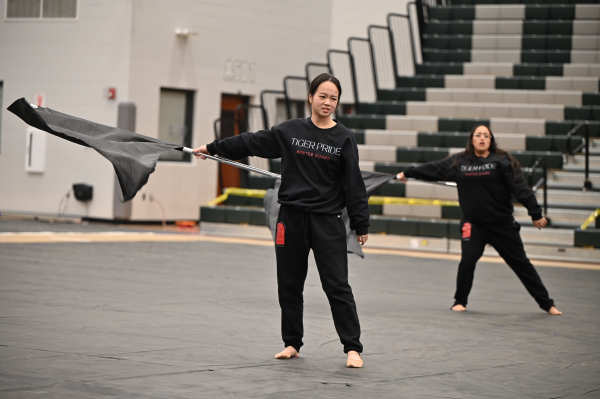 Caruthersville_Tiger Pride Winter Guard photo