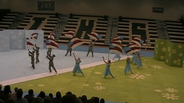 Creek Wood HS Winter Guard photo