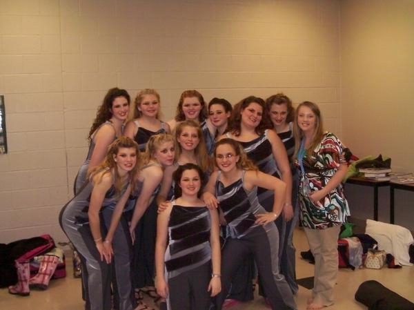 Creek Wood HS Winter Guard photo